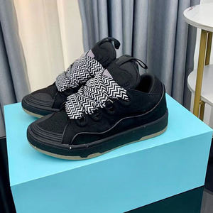 Baskets Tendance Décontractées 2025 Style Dad Shoes Rétro à Semelle Épaisse Inspirées des German Trainers et des Curb Lanvin pour Couple - Product Image 3