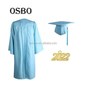 Toga y Birrete <span class=keywords><strong>de</strong></span> Graduación Académica Negros Mate Baratos al por Mayor <span class=keywords><strong>2022</strong></span> - Product Image 6