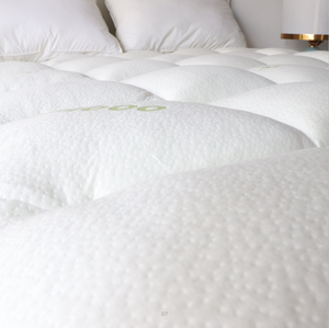 Pelindung Kasur Berbahan Kain Serat Bambu Hypoallergenic Ukuran Twin Queen untuk Perlindungan Tempat Tidur Rumah Sakit - Product Image 4