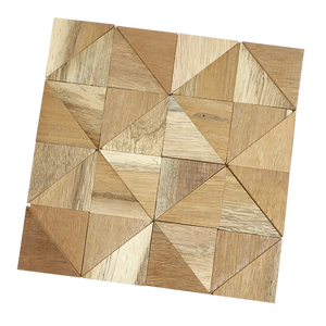Tranh Khảm Gỗ Hình Lục Giác MUMU Subway, Gạch Lát Sàn Gỗ Gạch Ốp Tường Hiện Đại Không Đều Hình Lục Giác - Product Image 4