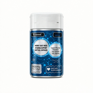 Extrait naturel de Horny Goat Weed en gélules molles 800mg 90 pièces – Soutient l'endurance physique et maintient la vitalité quotidienne – Complément à base de plantes - Product Image 1