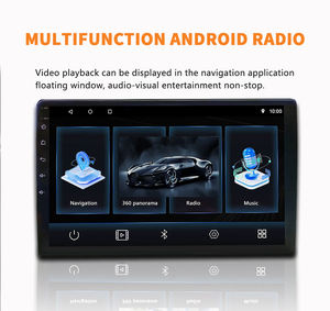 Vente en gros d'usine Lecteur DVD de voiture Android 9 pouces 2 + 32GB DSP FM Wifi Navigation Écran stéréo de voiture Lecteur DVD de voiture Radio Double Din - Product Image 3