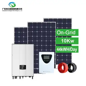 Home Solar Power System 10kw 15kw 20kw Industrial Use Solar Generator 20 Kva Grid Tied Solar System
