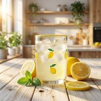 Vaso de Jugo de Vidrio Transparente Hecho a Mano, Sin Plomo, Personalizado, Vaso Decorativo