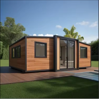 Nouvelle maison conteneur préfabriquée extensible de 20 pieds, maisons conteneurs de luxe prêtes à vivre, maison conteneur