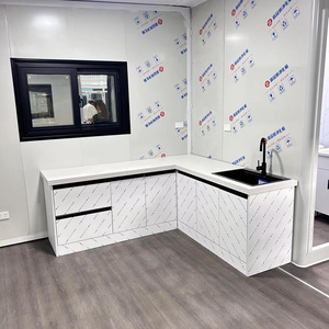 Casa prefabricada desechable duradera fuera de casa dominicana apartamento apilable 40f venta casa prefabricada - Product Image 2