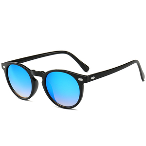 Classic Retro <b>Round</b> <b>Frame</b> Sunglasses Women and Men - Product Image 3