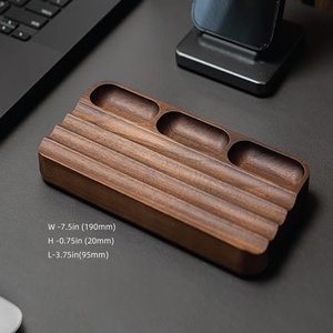 อุปกรณ์จัดระเบียบสำนักงานแบบชนบท-ถาดไม้7.5x3.75 "สำหรับพื้นที่ทำงานของพ่อและของขวัญสำหรับคุณครู - Product Image 6