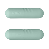 Haltères hexagonaux personnalisés avec logo pour Pilates et Yoga – Matériau en silicone durable, légers, antidérapants, pour livraison en studio