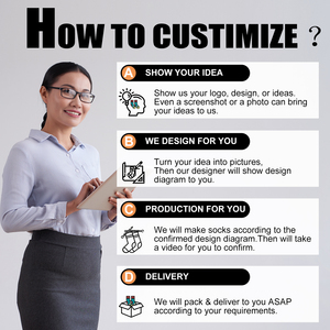 Không Có Moq Miễn Phí Thiết Kế Làm Của Riêng Bạn Thương Hiệu OEM Vớ Cá Nhân Logo Nhãn Hiệu Riêng Vớ Bông - Product Image 5