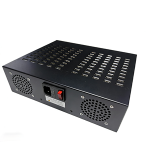 Station de charge USB multiport CE FCC Rohs <span class=keywords><strong>HUNDA</strong></span> 100 ports 450W Chargeur USB rapide de bureau pour hôtel école centres commerciaux - Product Image 4