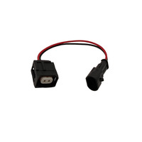 Adaptateur de câble de prise d'injecteur intelligent à 2 broches pour Denso HP5 HP6 Common Rail Injector Connect Cable Wire Adapter