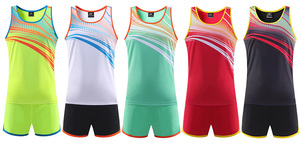 Diseñe sus propios uniformes <span class=keywords><strong>de</strong></span> atletismo, chándal <span class=keywords><strong>de</strong></span> sublimación Unisex, chándal <span class=keywords><strong>de</strong></span> verano para hombre para correr, atletismo, Maratón - Product Image 4