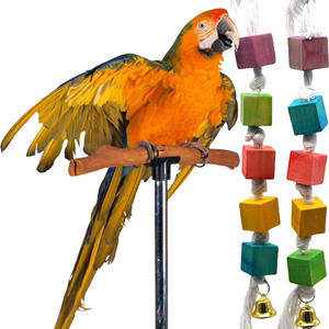 Juguete Ecológico de Madera Natural 2025 a Precio Reducido para Aves Pequeñas y Mascotas Aves - Product Image 2