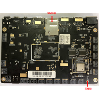 Placa Base Integrada Android RK3328 de Cuatro Núcleos, 4G LTE, Mini PC, Placa Base de Control Industrial de Sunchip Digital Signage AD-B01