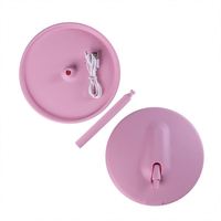 Miroir cosmétique LED pliable de table à prix réduit avec éclairage simple face et coffret cadeau pour le maquillage quotidien des femmes