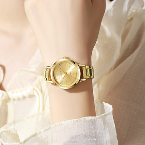 Montre à quartz polyvalente et décontractée pour femmes, avec petit cadran, montre-bracelet à quartz pour les élèves du collège et du lycée - Product Image 3