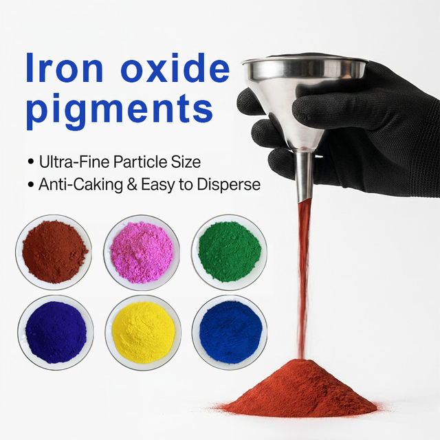 UV Resistance High Purity Iron Oxide Pigments Oil Dispersible Red Iron Oxide Inorganic Powder