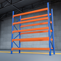 Einfache Installation Höhen verstellbares Lager Industrielles Paletten lager regal Hoch leistungs regal regal Paletten lagersystem