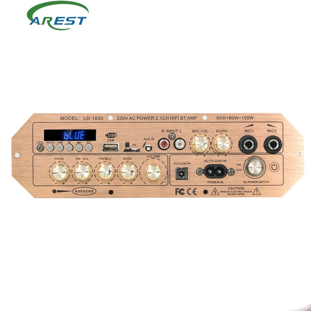 Bt Power Amplifier Board, 2.1-channel Power Amplifier, Professional High-power Stereo Subwoofer, Audiophile-grade Power