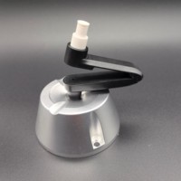Clip antivol EAS pour soutien-gorge, étiquette rigide, aiguille invisible, système RF 58kHz, utilisation en supermarché, détection jusqu'à 1,5m, verrouillage à trois boules, ABS