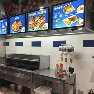 <span class=keywords><strong>Burger</strong></span> Shop กล่องไฟ Led เมนู,กล่องไฟ Led แขวนผนังกล่องไฟแม่เหล็กสำหรับร้านอาหาร - Product Image 4