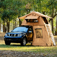 Carpa de Techo Plegable de Alta Calidad para Campistas 4X4, Tipo Extendido, Carpa de Techo Suave para Acampar