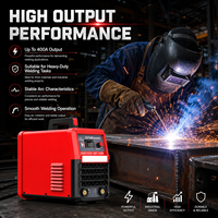 Nouvelle soudeuse à arc à courant continu MMA-400 industrielle, 400A, 380V, triphasée, IGBT, avec écran LCD numérique intelligent