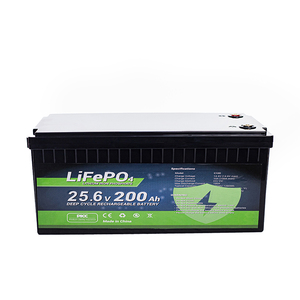 Batterie au lithium 24V à décharge profonde, batteries lithium-ion 100AH 200AH, batteries de stockage d'énergie solaire domestique - Product Image 1