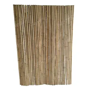 Cerca Rolls Recursos Eco-friendly Handmade Bambu Natural Metal Ferro Jardim Cerca Painéis 3 Pé Jardim Cerca Fronteira decorativa