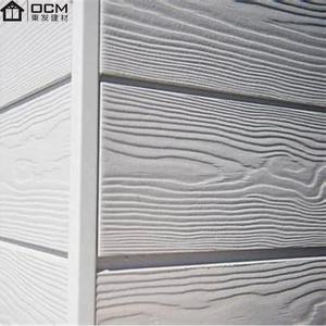 Panel de revestimiento de tablero de <span class=keywords><strong>cemento</strong></span> de grano de madera exterior ignífugo impermeable 12mm de espesor <span class=keywords><strong>para</strong></span> fachada de Villa - Product Image 6