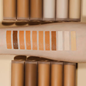 Éclaircissant Cernes Mat Visage Liquide Contouring Corps Noir Femme <span class=keywords><strong>Correcteur</strong></span> avec Brosse Logo Personnalisé <span class=keywords><strong>Correcteur</strong></span> Couverture Complète - Product Image 4