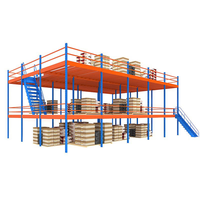 Systèmes de rayonnage de type loft pour entrepôts intensifs, systèmes de stockage démontables, plateformes modulaires multi-niveaux, acier sans soudure