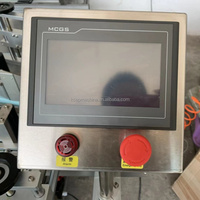 Vente chaude guangzhou autocollant applicateur auto-adhésif automatique surface plane étiqueteuse pour bocaux
