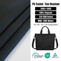 Tissu Ripstop 300D 100% Polyester Coupe-Vent et Résistant aux Déchirures pour Équipements de Plein Air pour Filles, Bagages, Auvents, Sacs à Dos avec Revêtement PVC TPU