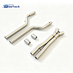 Kit de Tubo Intermedio de Acero Inoxidable 304 para BMW F90 M5 S63 4.4T V8 Twin Turbo, Sistema de Escape de Alto Flujo y Rendimiento, Ajuste Directo - Product Image 2