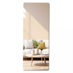 <span class=keywords><strong>Miroir</strong></span> de corps entier rectangulaire JIAYI haute définition en PS souple de 2 mm d'épaisseur, épaisseur personnalisable, moderne et décoratif - Product Image 1