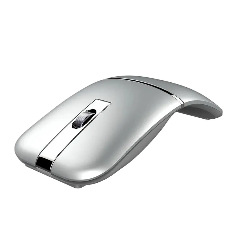 CE FCC Ricaricabile Tastiera Girevole Senza Fili Bluetooth Del Mouse Per Il Computer Portatile Del PC Mac