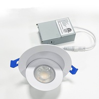 Flottant 360 Cardan Encastré Lumière 4 Pouces 5CCT 10W 900lm Rotatif LED Canless Spot Plafonnier