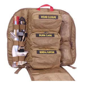Savaş tıbbi kiti TCCC taktik kurtarma için yeni varış tıbbi sırt çantası çoklu modüler torbalar taktik dişli Molle sistemi