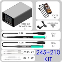 Station de soudage de précision TA305 avec transformateur annulaire, antistatique (ESD), pour la réparation de téléphones et l'assemblage électronique, compatible C245/C210/C115