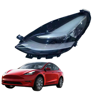 Accesorios para autos JOESHIER, faros delanteros LED para Tesla Model 3/Y 2021-2023, conjunto de faros, luz diurna LED, lente LED, lámpara frontal - Product Image 4