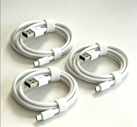 Cable USB-A C 3A/5A de Carga Rápida y Alta Velocidad de Datos, Recubierto de Níquel, Cobre Estañado, Cubierta de PVC/TPE, 1m-3m para iPhone, Computadora, Auriculares