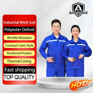 ชุดทำงานแบบสลิมฟิต สะท้อนแสง ป้องกันไอน้ำ ทนไฟ สำหรับทุกเพศ ทนกรด กันน้ำ ทนความร้อนระดับ 800 องศาเซลเซียส - Product Image 1