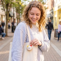 Porte-clés anti-stress en forme de œuf de chat imprimé en 3D, design bouton de clavier mécanique, jouet de décompression, disponible en OEM/ODM