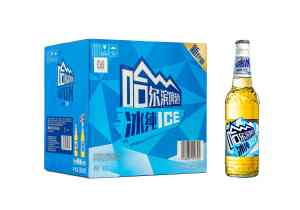 Birra Ghiacciata di Harbin di Alta Qualità, Esportata dalla Cina, Premium /500ml/bottiglia*12/Larger9.1 ° P Gusto Fresco e Leggero Vendita all'Ingrosso - Product Image 2