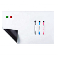 Meilleur prix Tableau blanc effaçable à sec magnétique pour réfrigérateur 11*17 pouces En stock