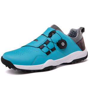 <span class=keywords><strong>Chaussures</strong></span> <span class=keywords><strong>de</strong></span> <span class=keywords><strong>golf</strong></span> en cuir <span class=keywords><strong>de</strong></span> haute qualité pour hommes, caoutchouc imperméable personnalisé OEM ODM pour le <span class=keywords><strong>golf</strong></span> d'été par saison - Product Image 4