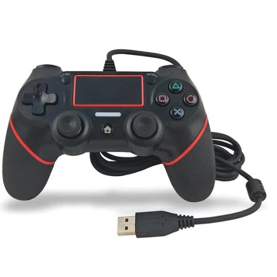 Проводной USB-контроллер для PS4, геймпады, джойстик, контроллер Joypad ps 4, Многоуровневая Вибрация для ПК