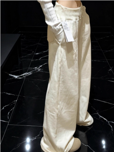 <span class=keywords><strong>Pantaloni</strong></span> da <span class=keywords><strong>Donna</strong></span> a Vita Alta con Interno in Pile, Larghi e Dritti, Senza Cordoncino, Oversize, <span class=keywords><strong>Grigi</strong></span> - Product Image 1